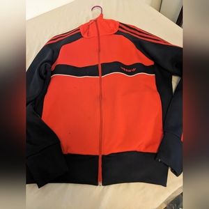 Adidas oldskool track jacket.